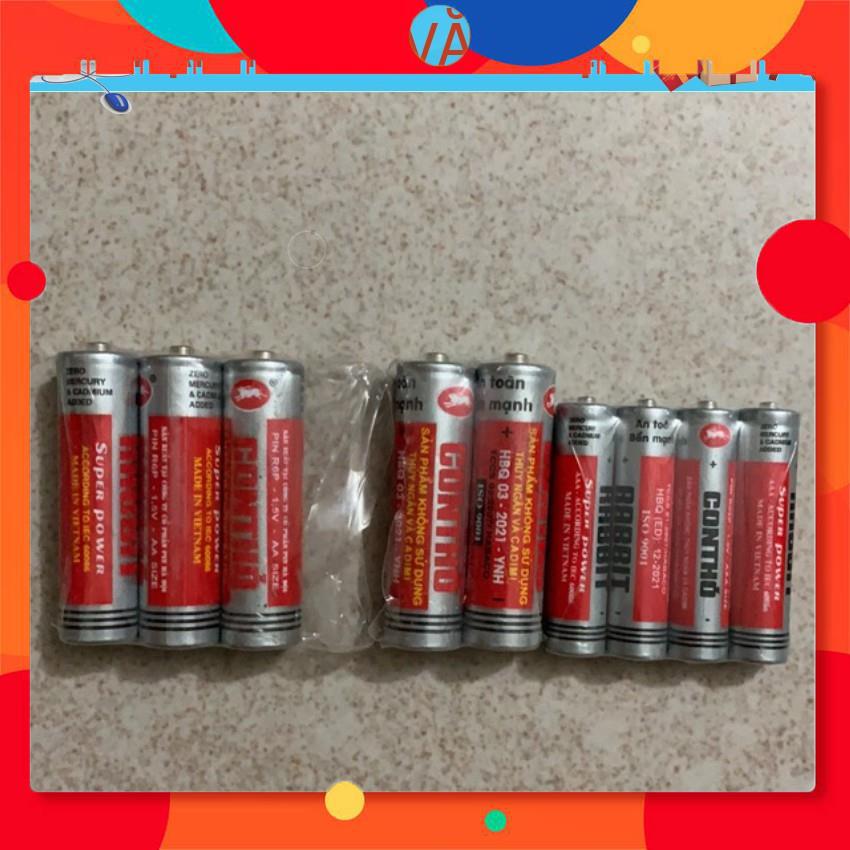 Vỉ 4 cục  Pin con Thỏ  ✅còn hàng ✅ tạp hóa Văn Dịu