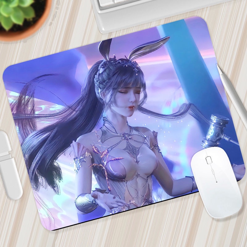 Douluo Tấm Lót Chuột Máy Tính Để Bàn Cỡ Nhỏ In Họa Tiết Hoạt Hình Cho Nam Và Nữ