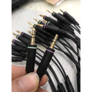Dây cáp gộp và chia audio-mic sang jack tai nghe 3.5