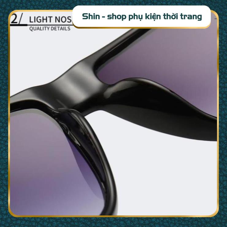 Kính râm mắt unisex kính mát chống tia UV tia cực tím thời trang Hàn Quốc giá tốt nhất - Shin Leather