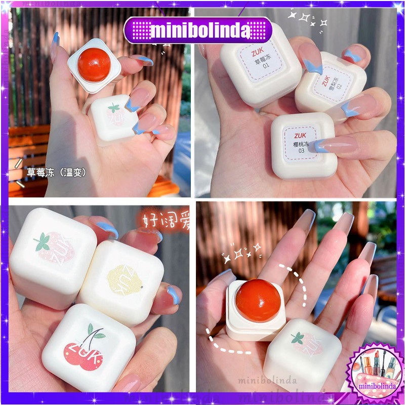 (Hàng Mới Về) Son Dưỡng Môi Chiết Xuất Trái Cây Dưỡng Ẩm Ngăn Ngừa Nứt Nẻ