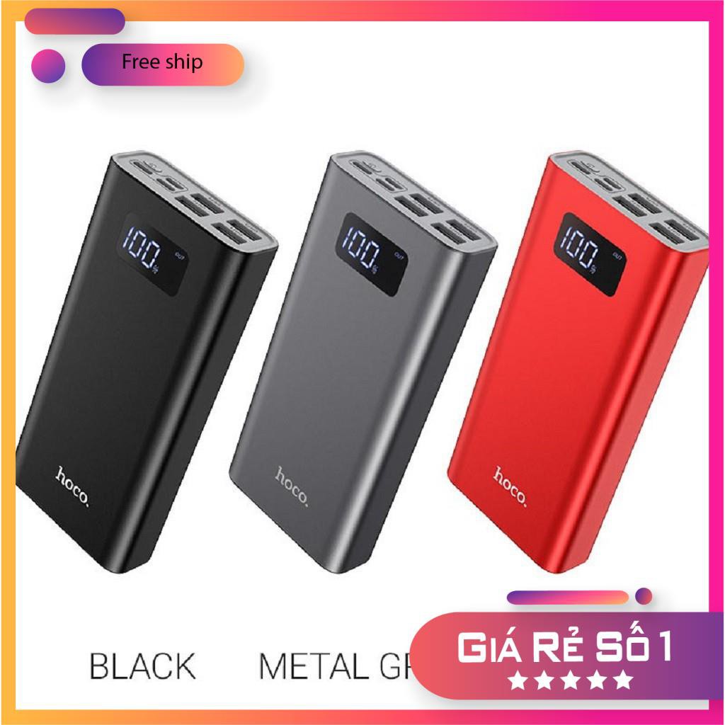 Sạc Dự Phòng ✔FREESHIP✔ Pin Sạc Dự Phòng Hoco J46-10.000/20.000mAh Siêu Nhỏ Gọn-Chính Hãng BH 12 Tháng -Châts Case Store