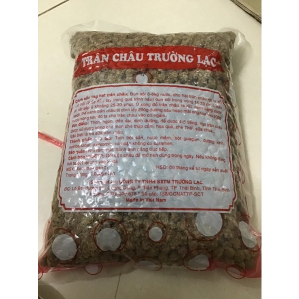 Trân châu đen Trường Lạc gói 1kg