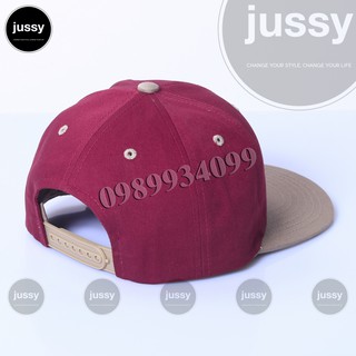 Nón Snapback Trơn Chất Vải Cotton Cao Cấp