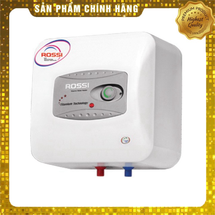 [CHÍNH HÃNG] Bình Nước Nóng Chống Giật Rossi R30Ti 30 lít (Trắng) Chất Lượng Cao