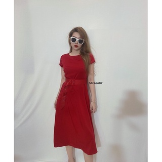 Đầm Lụa BIX 2 Lớp - 3716 (Không kèm belt)