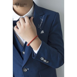 Vest trẻ em màu xanh cổ vịt