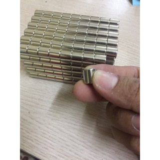 ( SIÊU MẠNH) Nam châm viên 10x10mm TRẮNG