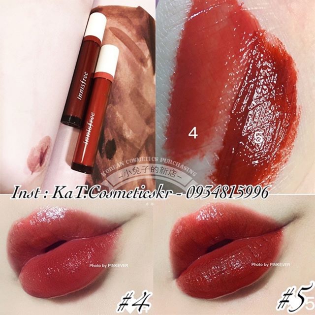 Son tint nhà Innisfree Vivid oil tint