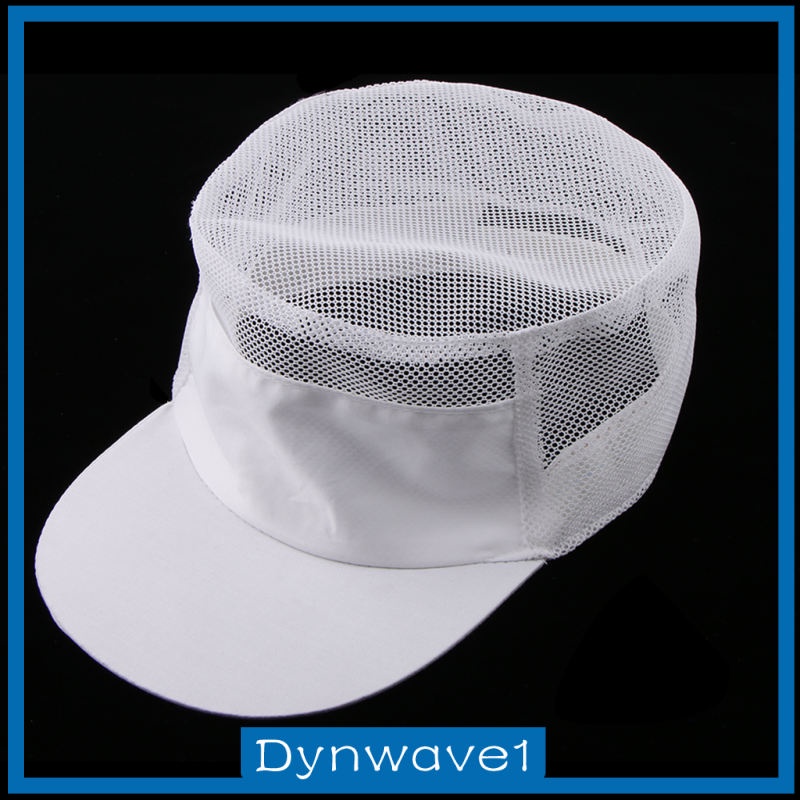 Mũ đồng phục đầu bếp phối lưới thoáng khí cho nam và nữ