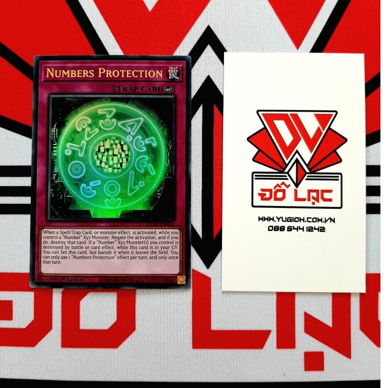Thẻ Bài Mint90 Yugioh Trap Numbers Protection - BROL-EN056 - Ultra