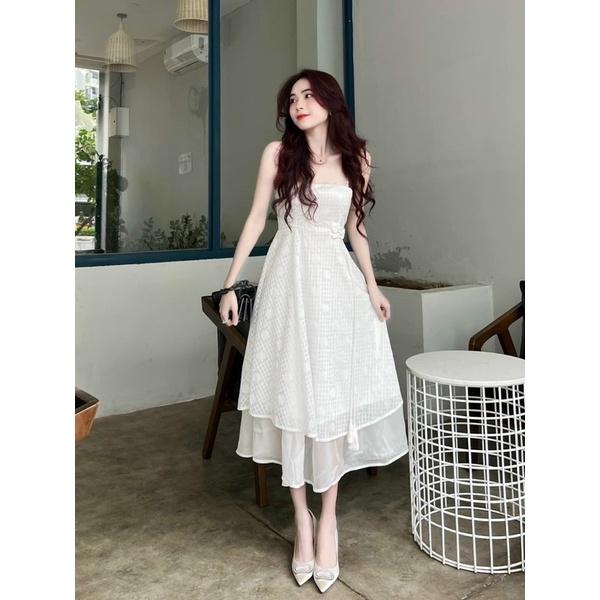 SET ÁO-ĐẦM CỔ TRANG