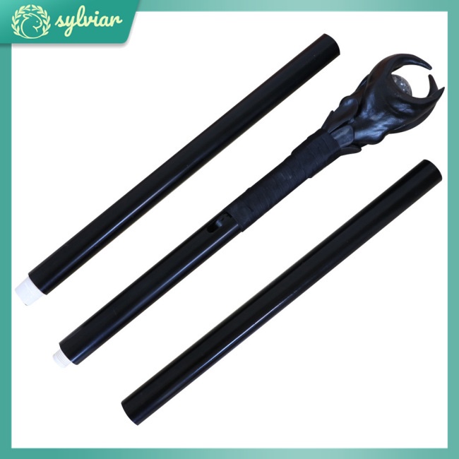 Gậy Phép Thuật Hóa Trang Maleficent Có Đèn LED Cho Tiệc Halloween