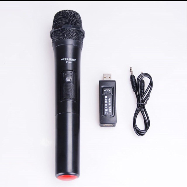 [Giá Gốc] Micro không dây karaoke V10 - Bluetooth Karaoke  -  Bắt Sóng Mạnh - bảo hành 6 tháng