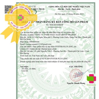 Tinh chất hàu 60 viên