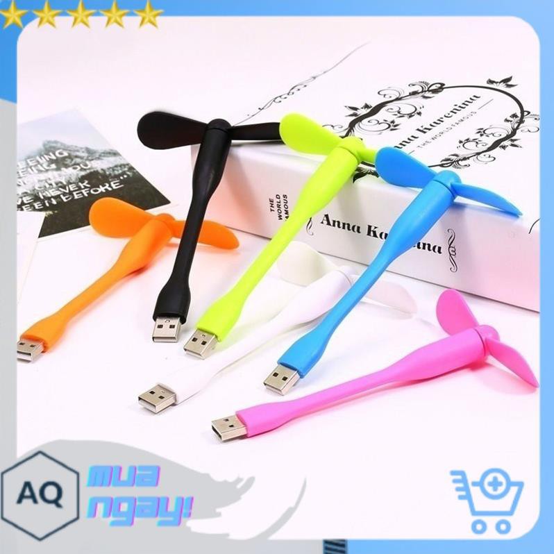 [Giá Hủy Diệt] Quạt USB 2 Cánh Rời Cắm Máy Tính, Sạc Dự Phòng, Củ Sạc Điện Thoại, Siêu Mát - Siêu Tiện Dụng - AQ