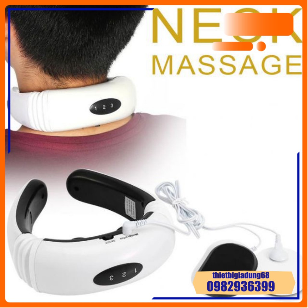 Máy Massage Cổ Vai Gáy 3D Trị Liệu Cao Cấp – Máy Massage Trị Liệu 5 Chức Năng