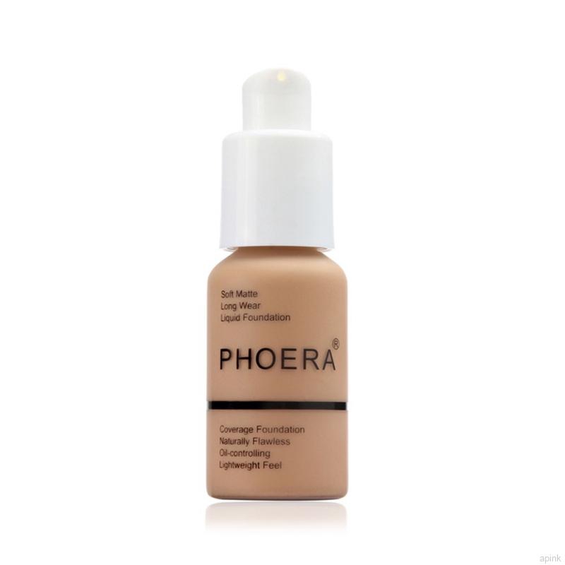 [Hàng mới về] Lọ kem nền che khuyết điểm toàn diện dạng lỏng PHOERA 30ml | BigBuy360 - bigbuy360.vn