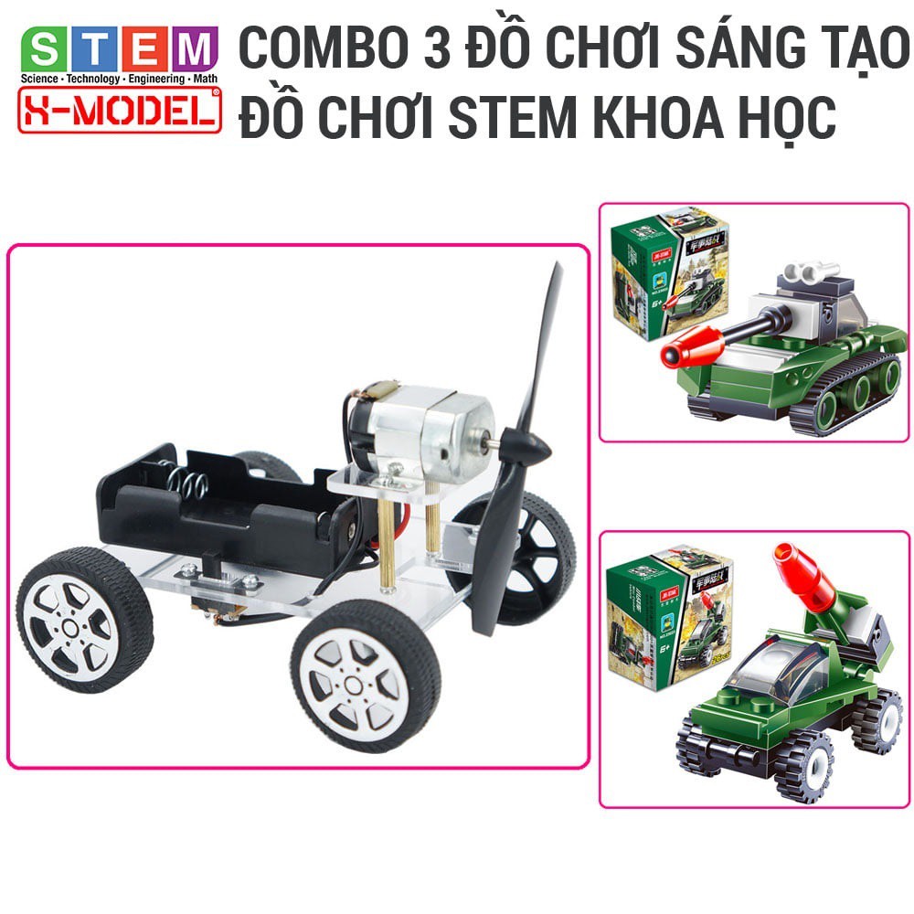 Đồ chơi thông minh, đồ chơi lắp ráp mô hình xe đồ chơi lego xếp hình cho bé XMODEL Giáo dục STEM STEAM sáng tạo