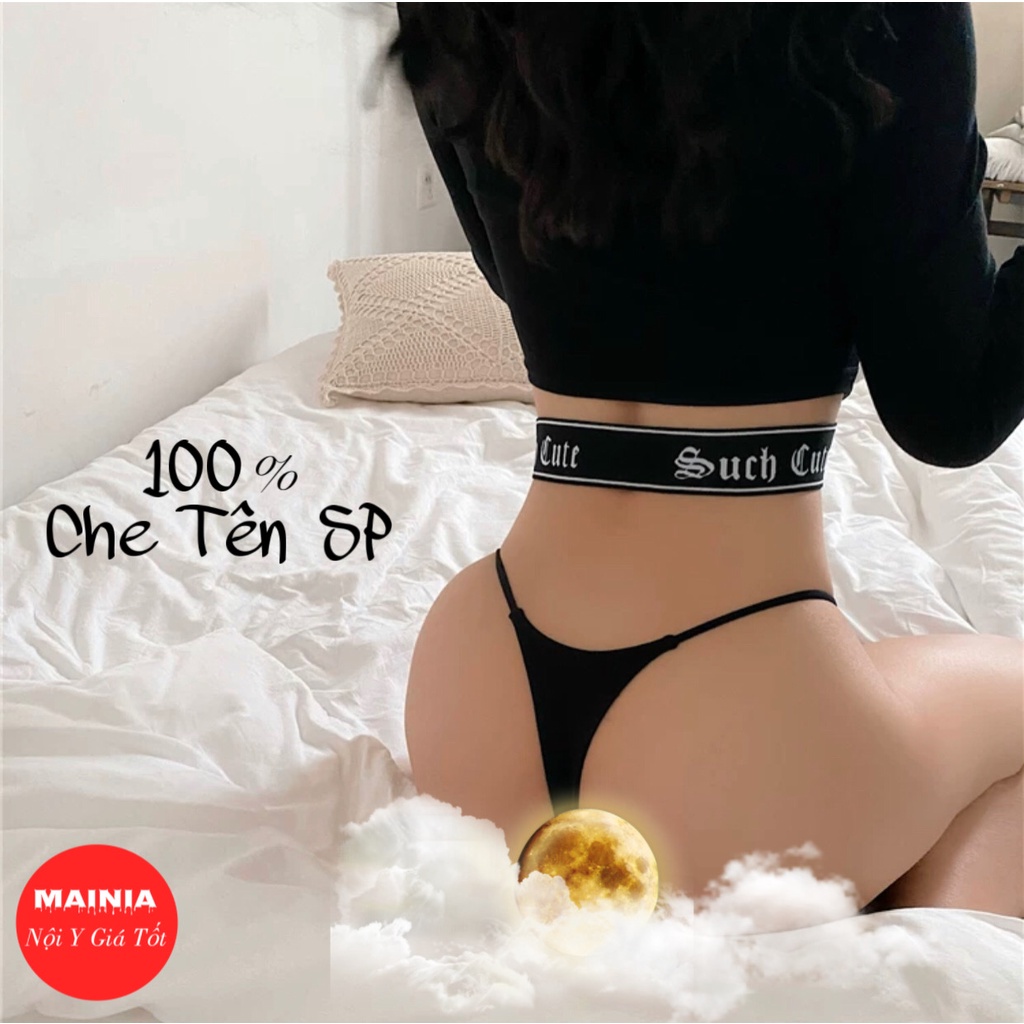 Quần Lót Cotton Lọt Khe Dây Hông 3 Màu Sexy Gợi Cảm Siêu Đẹp Mainia Shop Cotton01