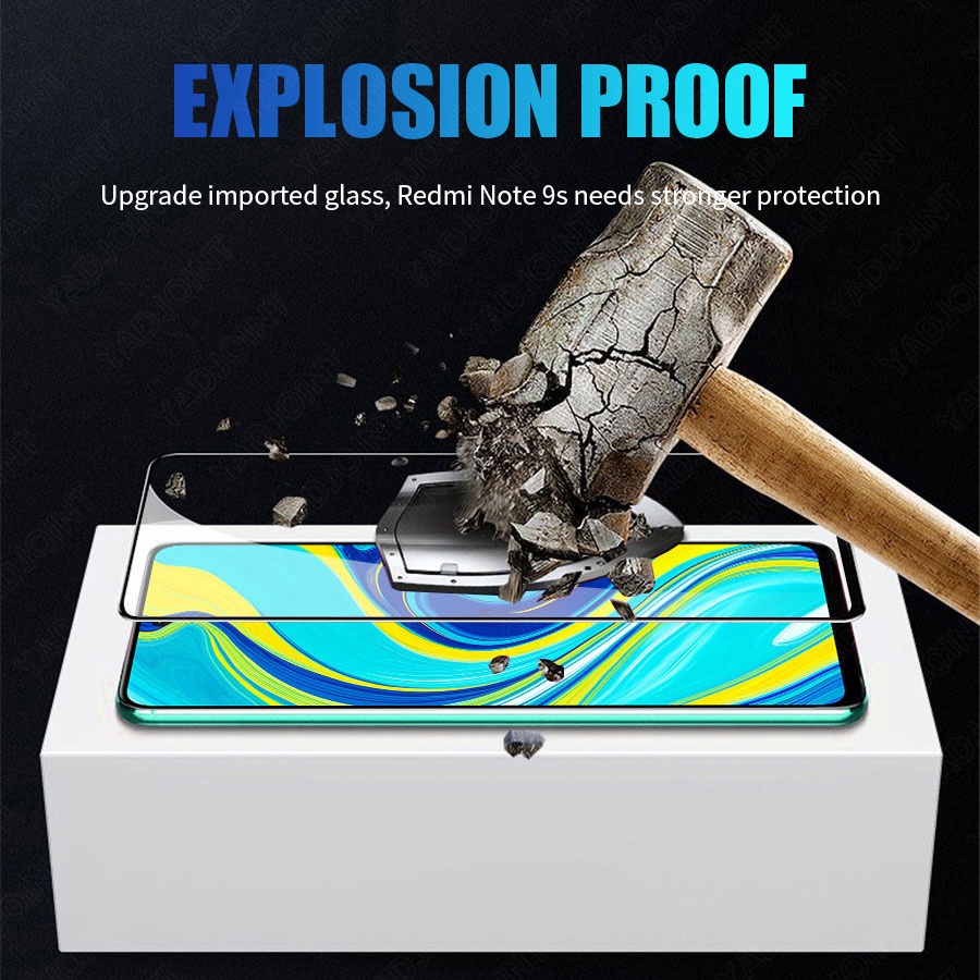 Kính cường lực full màn 9D cho Xiaomi Mi 9T 10T 11T 12T 11 Lite Poco F2 Pro F3 X3 X4 X5 M3 M4 Redmi Note 7 8 9 9S 10S 10 11 11S 12 12S 9A 9C 10C