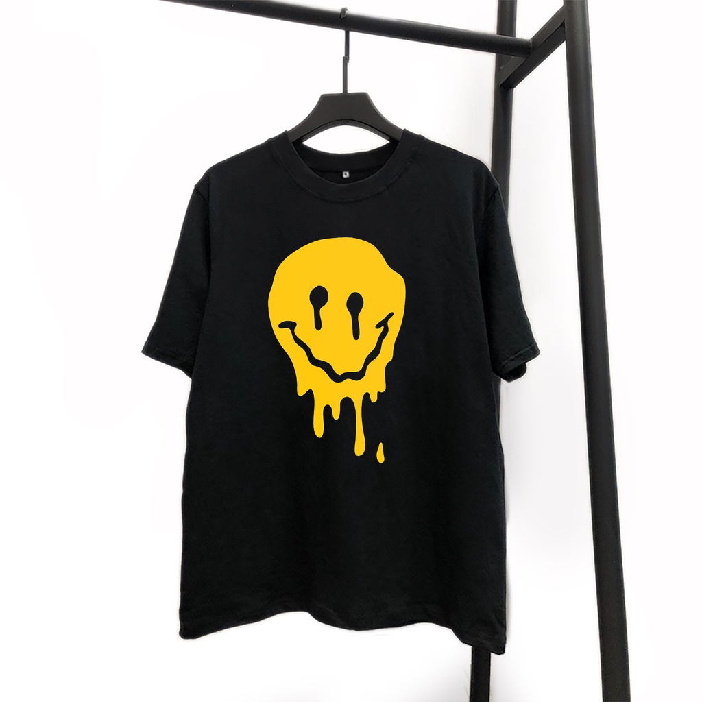 Áo thun unisex Drew House, Áo phông nam nữ form rộng chất cotton 100%