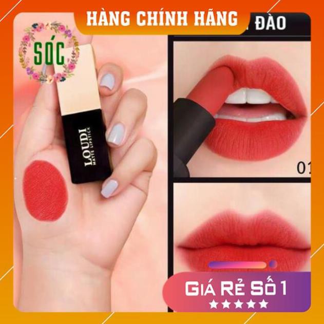 Son Sáp Loudi siêu lì, mượt môi, dưỡng ẩm - Son Thỏi Loudi | BigBuy360 - bigbuy360.vn