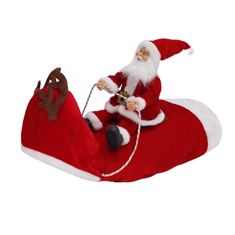 Thú cưng Quần áo Giáng sinh cho Chó lớn Nhỏ Trang phục Ông già Noel Cưỡi Quần áo Mèo Giáng sinh