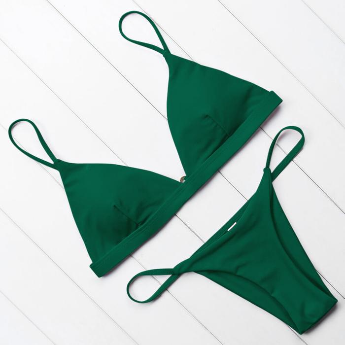 Bikini tam giác 2 mảnh đơn giản_ triangle basic tanning bikini