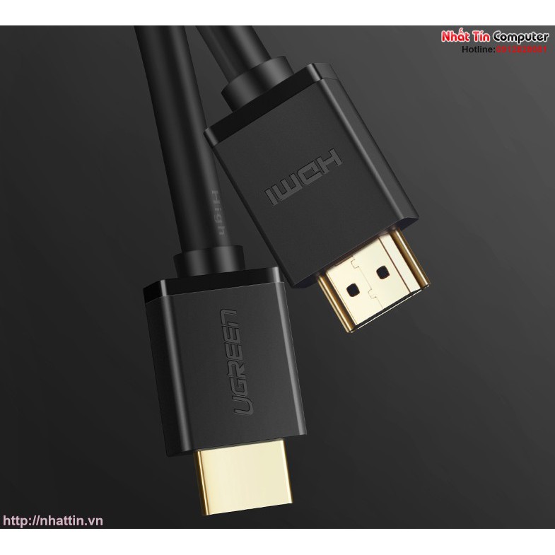 Cáp HDMI dài 1m cao cấp hỗ trợ Ethernet + 4k 2k HD104 chính hãng Ugreen 10106