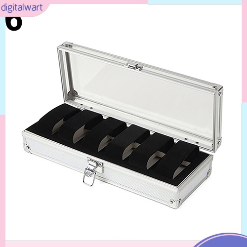 Hộp nhôm 6 / 12 ngăn trưng bày trang sức