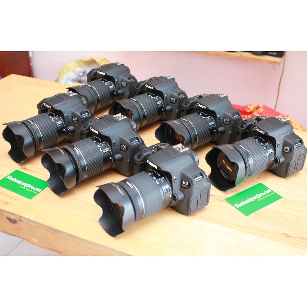 Máy ảnh Canon 700D Kit EF-S 18-55mm F 3.5-5.6 IS STM