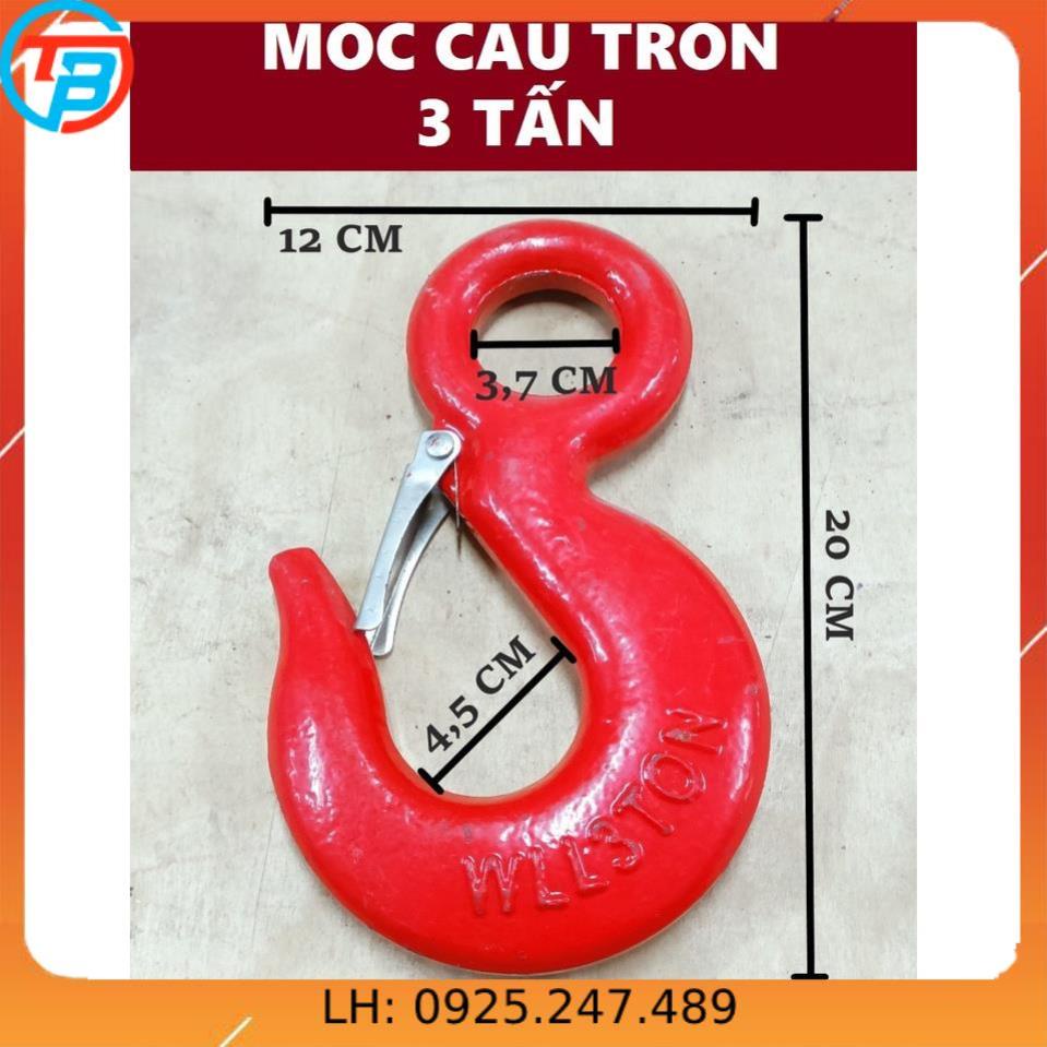 Móc cẩu tròn [ 3 tấn ] CÁP THÉP Thái Bình VinàN