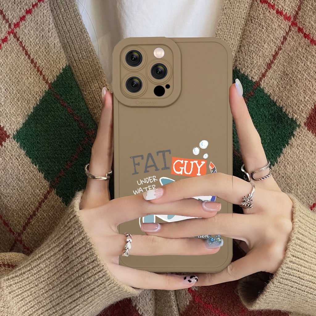 Ốp lưng chống bụi hình chú cá mập dễ thương cho Iphone 6 7 8 Plus 11 12 13 mini Pro Max X Xr  HA-22FAS1123