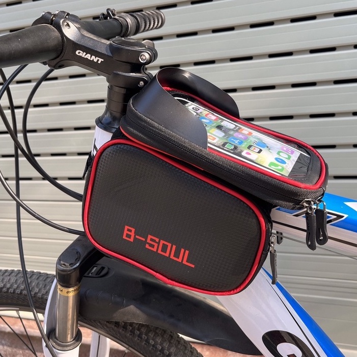 Túi treo sườn xe đạp thể thao B-Soul dùng để điện thoại tiện dụng