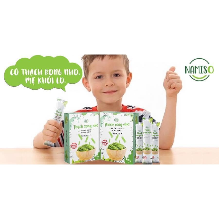 [CHÍNH HÃNG] Thạch Rong Nho NAMISO Organic Food- 1 GÓI DÙNG THỬ | BigBuy360 - bigbuy360.vn