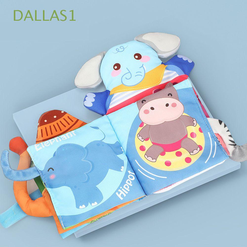 Sách Vải Con Rối Đeo Tay DALLAS1 Mềm Mại Phát Triển Trí Tuệ Cho Bé