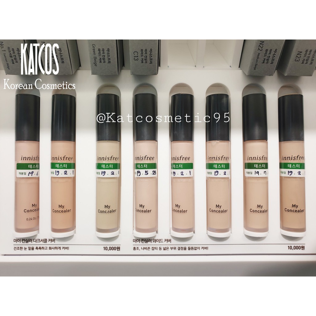 KEM CHE KHUYẾT ĐIỂM INNISFREE MY CONCEALER WIDE COVER