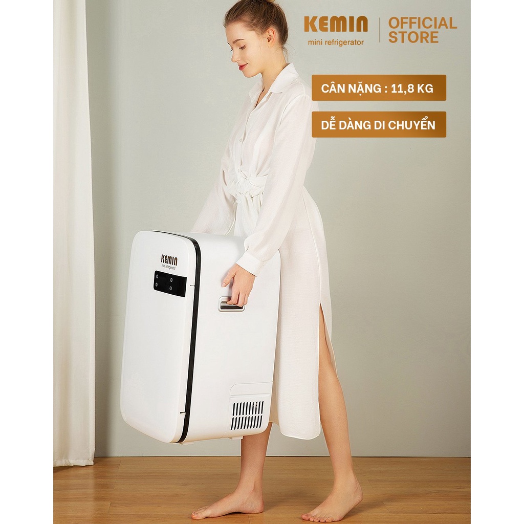 Tủ lạnh mini KEMIN K32- 32L Chính Hãng chỉnh nhiệt có ngăn đá