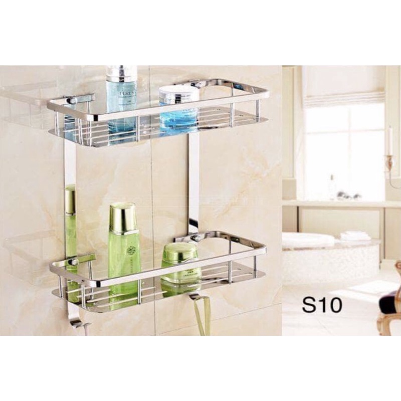 [ inox 304 chính hãng ] Kệ thẳng inox 2 Tầng inox 304 .Kệ thẳng inox 304