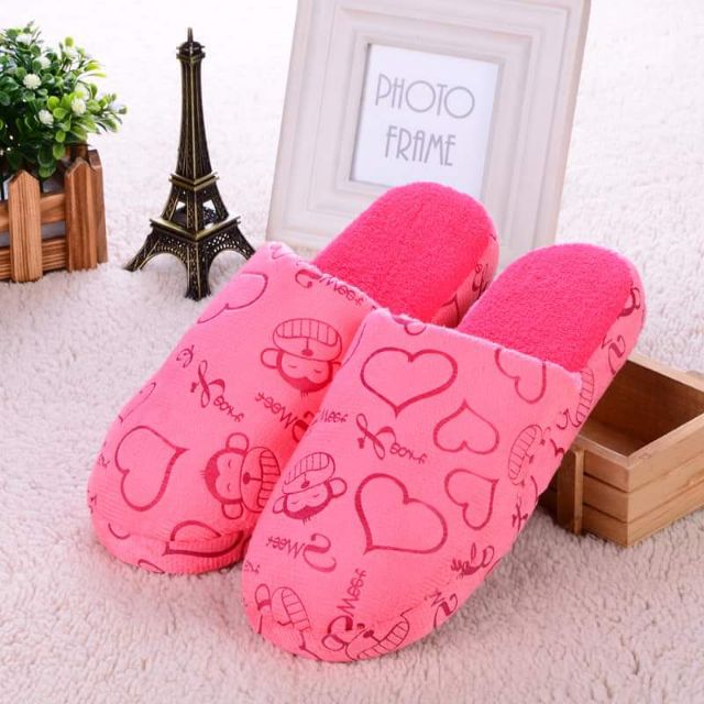 Dép Bông Đi Trong Nhà Hình Khỉ,,,