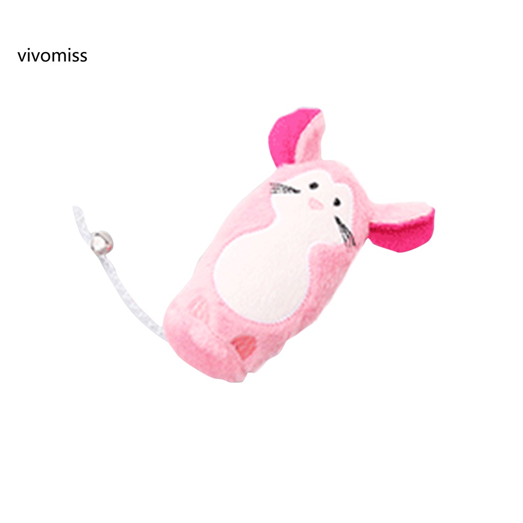 Bộ đồ chơi nhồi bông hình con chuột và quả bóng dành cho thú cưng mèo con