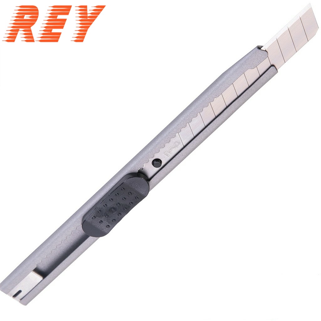 [Giá sỉ] Combo 3 dao rọc giấy vỏ thép lưỡi nhỏ Deli 2053 hàng chính hãng