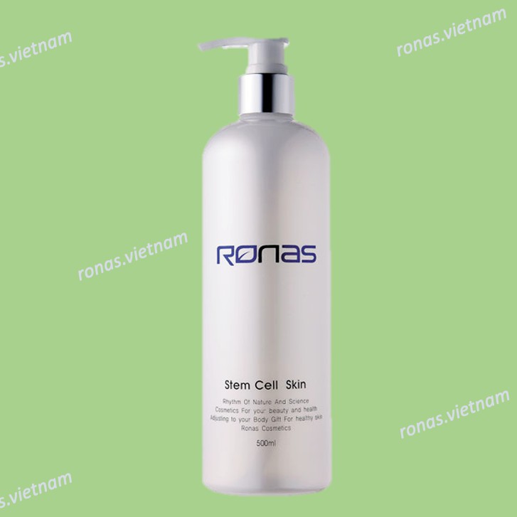 로나스 TONER TẾ BÀO GỐC CAO CẤP RONAS STEM CELL SKIN KOREA 500ml