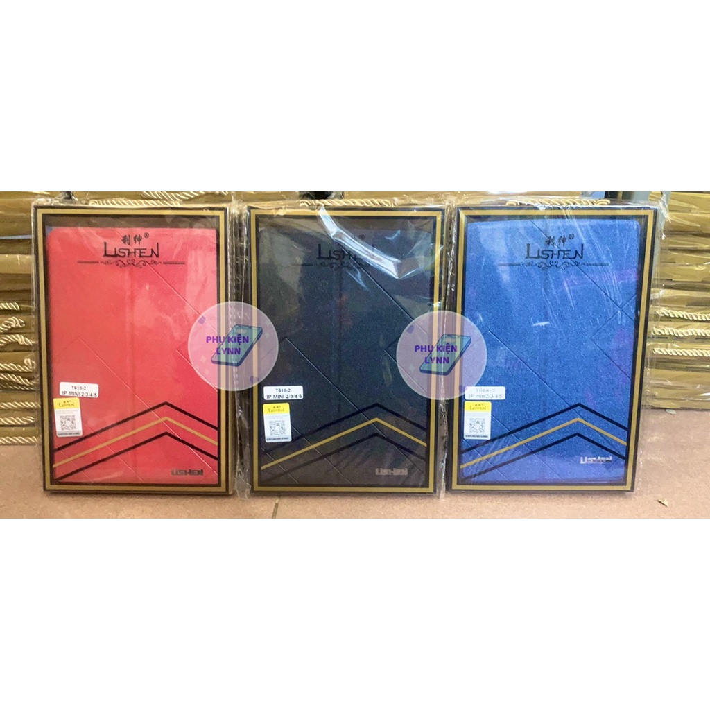 Bao da Lishen cho iPAD 9.7” 10.2” 10.5” 10.9” Air1/2 Air3 Air4 Gen 3 4 5 6 7 8 9 Mini 123456