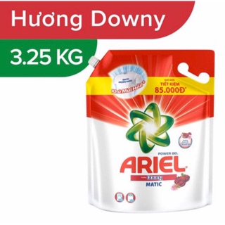 Nước giặt ariel hương downy túi 3,25kg