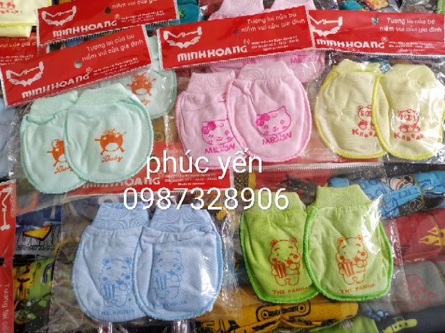 SÉT BAO TAY BAO CHÂN CHO BÉ SƠ SINH MADE IN VIỆT NAM_MÁC MINH HOÀNG(SP000131)