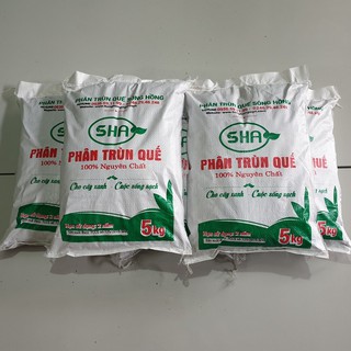 Bao Phân Trùn Quế (Phân Giun Quế) 5kg