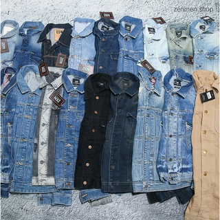 Áo Khoác Jean Nam Lee Xuất Dư Xịn Chính Hãng Form Slimfit Crop