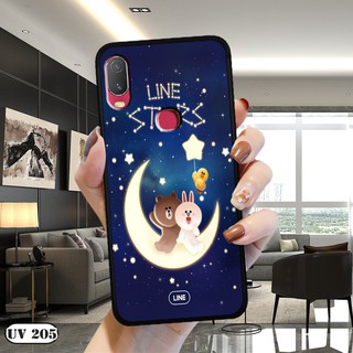 Ốp lưng Vivo Y11 -Viền dẻo lưng nhám
